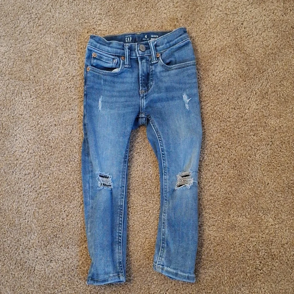 GAP Blue Skinny Jeans For Kids